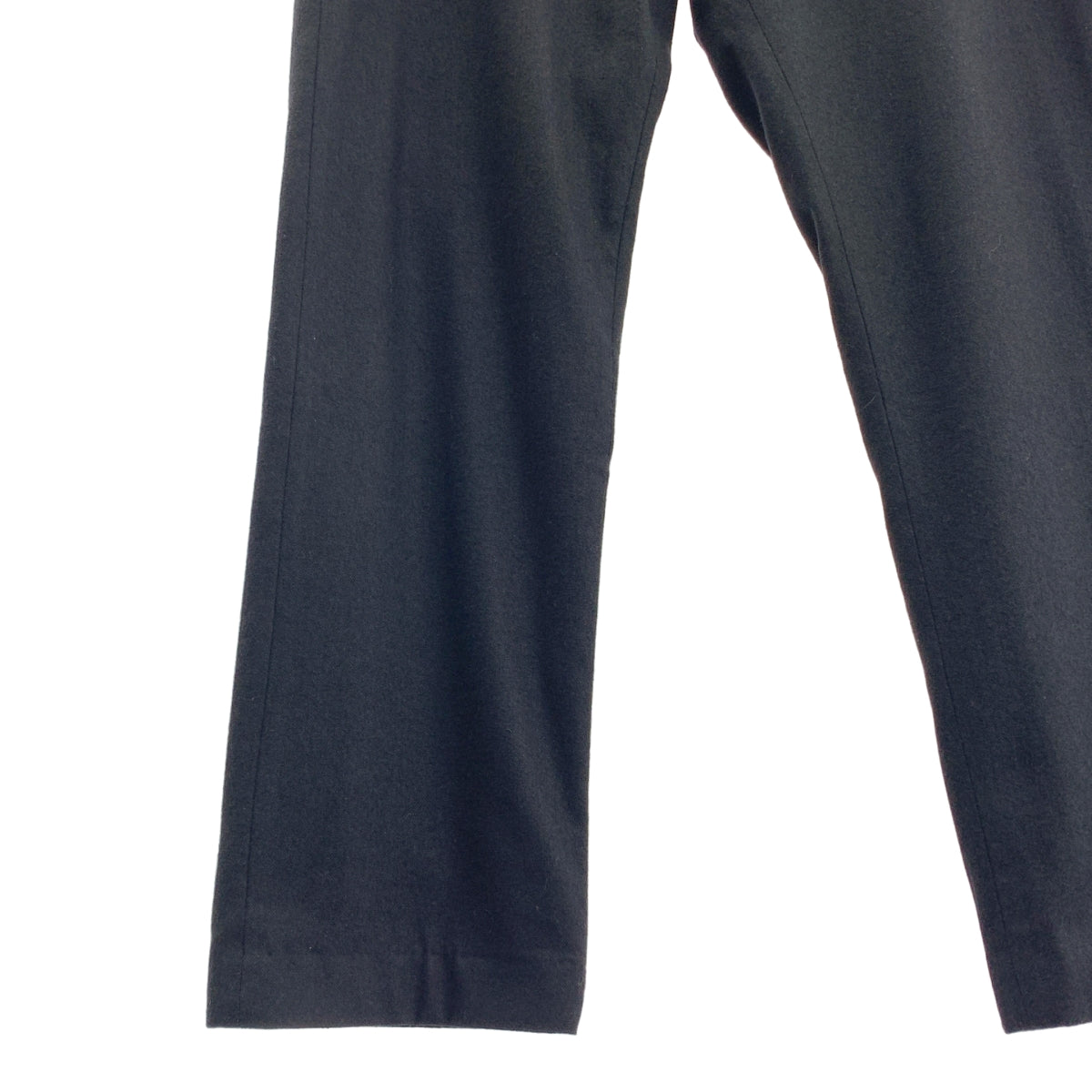 ATELIER SUPPAN / 아틀리에스판 | 울 핸드 다이 트라우저 팬츠 | 1 | 블랙 | 남성