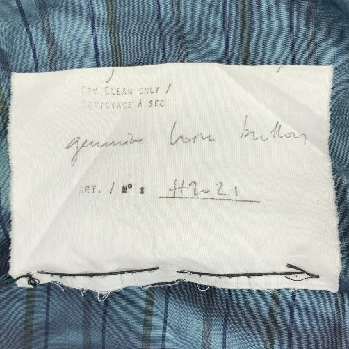 ATELIER SUPPAN / アトリエスパン | ウール ハンドダイ トラウザー パンツ | 1 | ブラック | メンズ