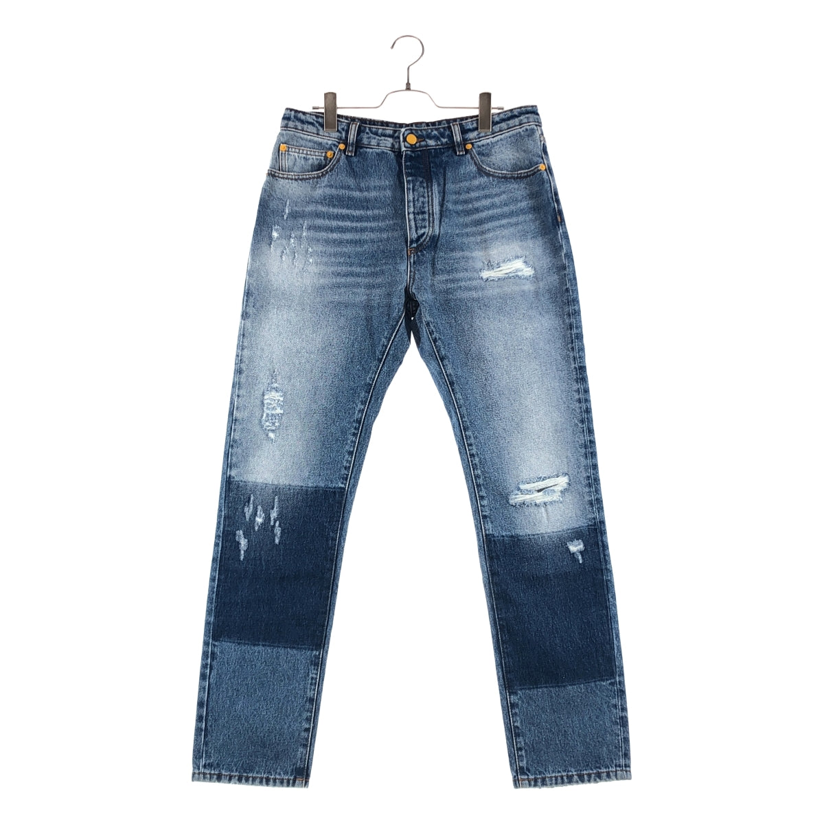 MONCLER / モンクレール | × Palm Angels PANTALONE ダメージ加工 デニム パンツ | 48 | メンズ