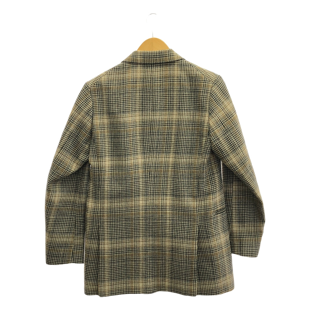 YLEVE / イレーヴ | GLEIN CHECK TWEED JACKET ジャケット | 0 | ブラウン | レディース