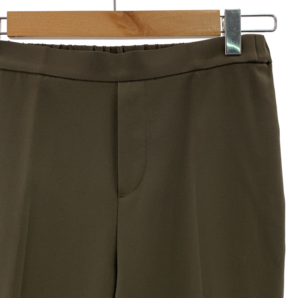 [狀況極佳] SCENTOF | AP STUDIO 內開衩褲 | 尺寸 34 | 橄欖綠 | 女款