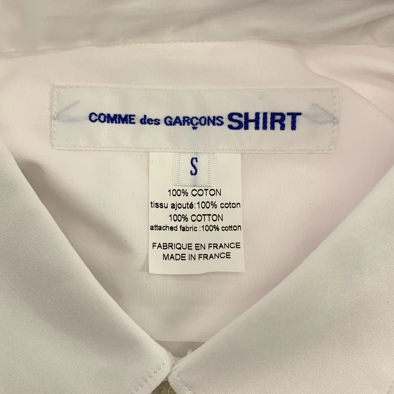 COMME des GARCONS SHIRT / 꼼데가르송 셔츠 | 코튼 체크 도트 셔츠 | S | 남성