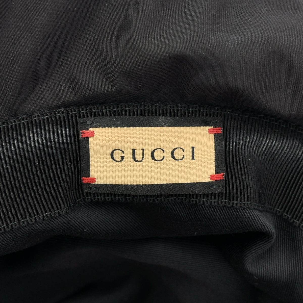 GUCCI / 구찌 | GG 패치 퀼팅 버킷 모자 | M |