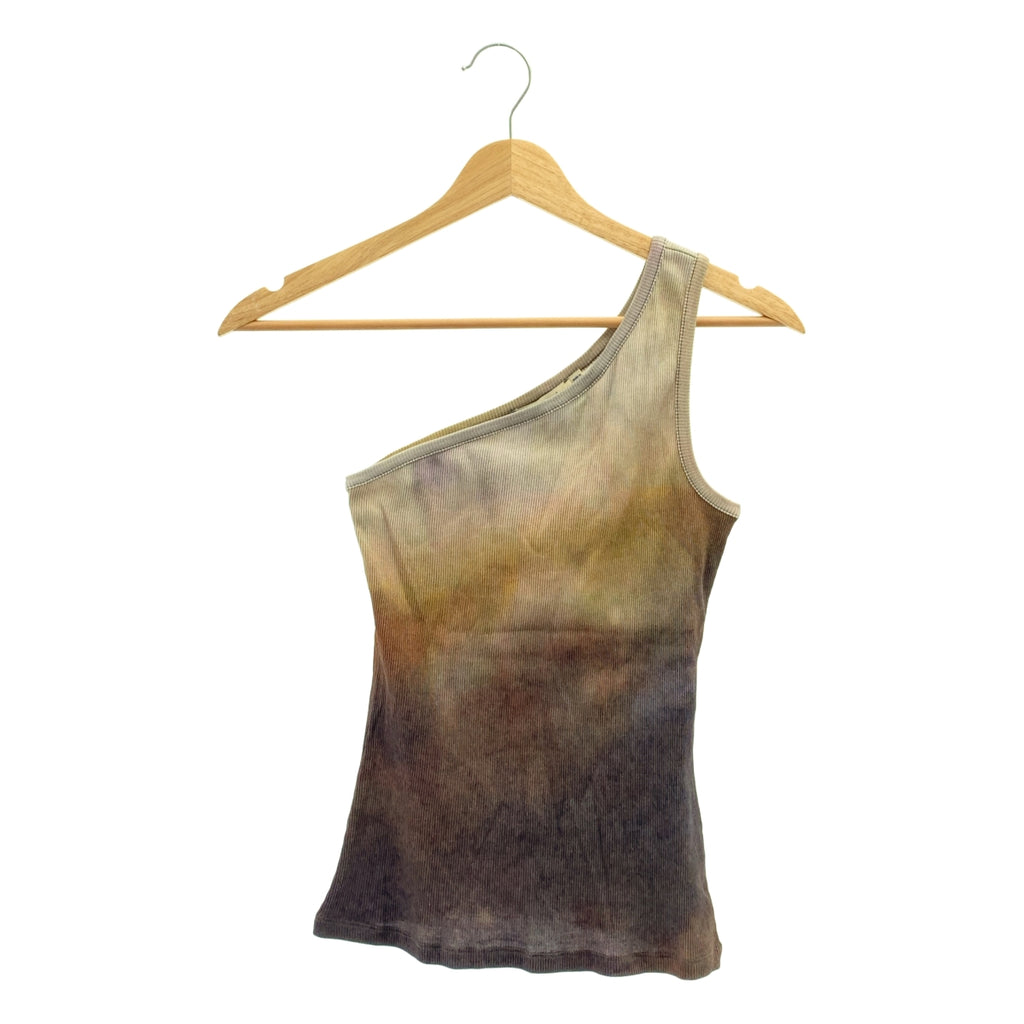 Paloma Wool / 파로마 울 | 그라데이션 원 숄더 리브 탱크 탑 컷소우 | S |