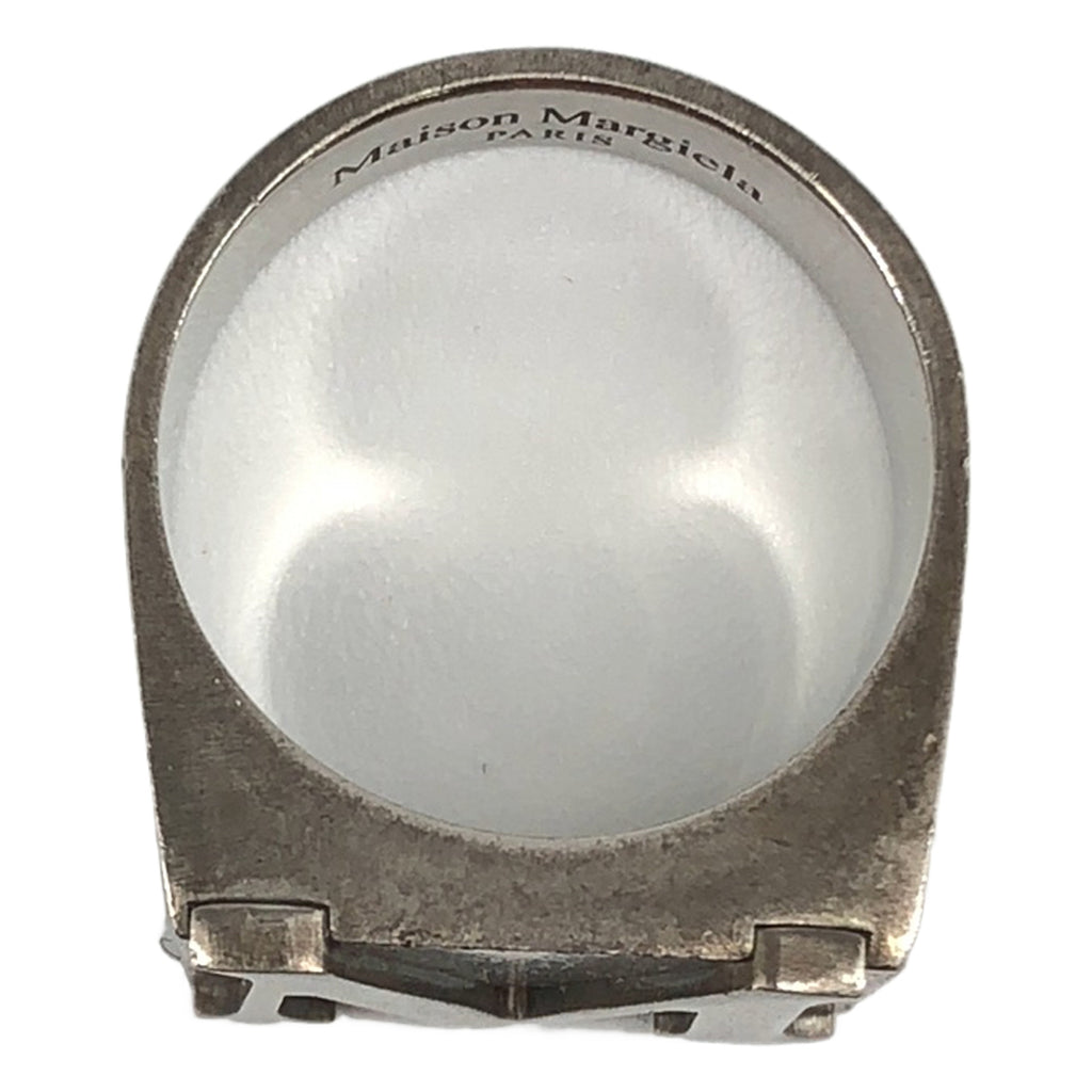 Maison Margiela / メゾンマルジェラ | 2020AW | シルバー925 アンティーク加工 ロゴ シグネットリング ユニセックス |