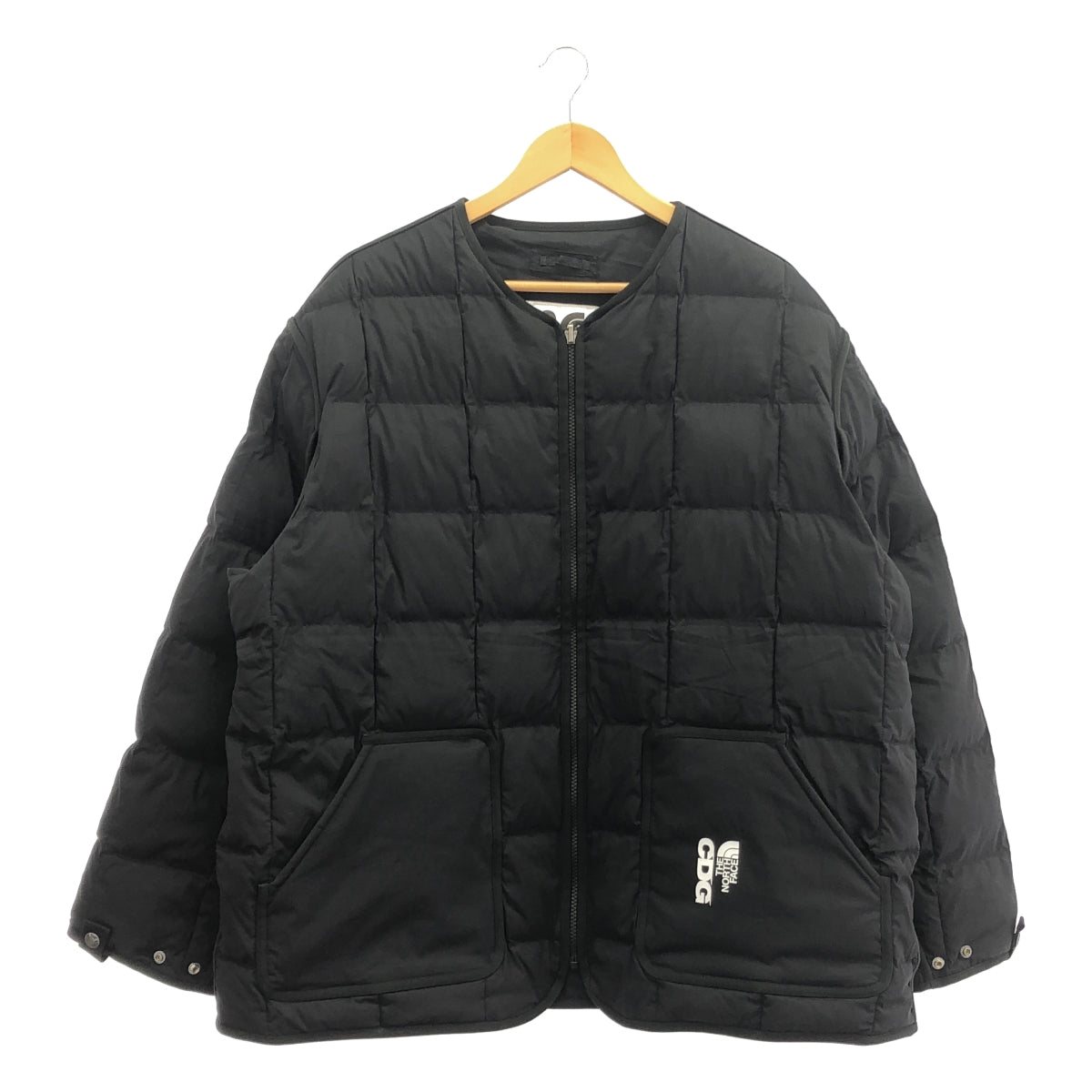 【미품】 THE NORTH FACE / 자노스페이스 | 2024AW | × CDG / BELAY LINER JACKET 라이너 재킷 | L | 블랙 | 남성