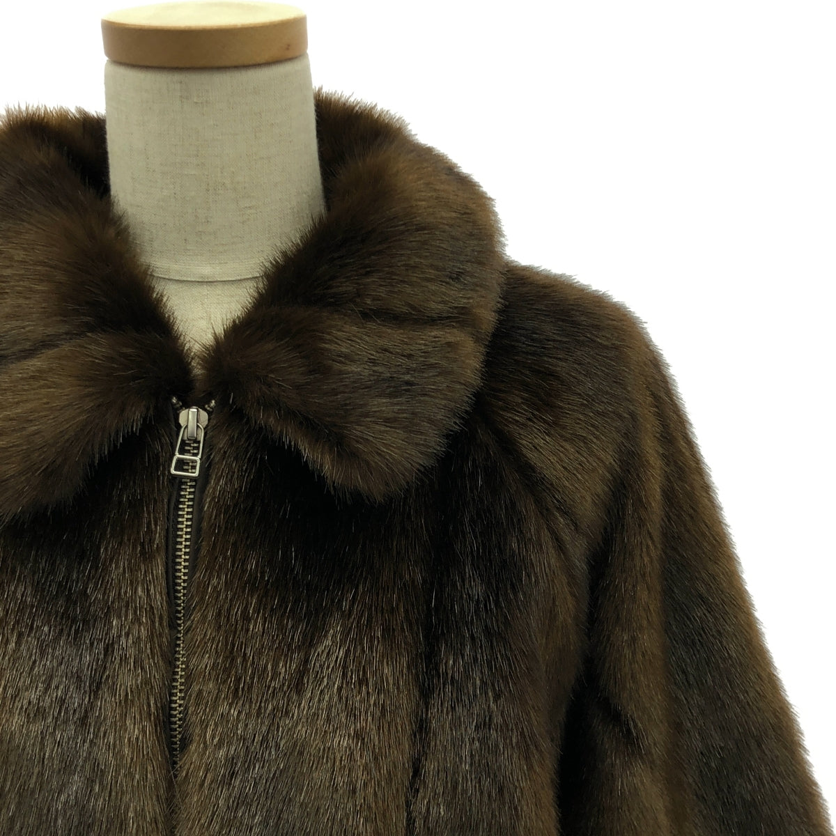 【美品】  LEINWANDE / ラインヴァンド | Vegan Fur Jacket ミンクライクファージャケット | F | ブラウン | レディース