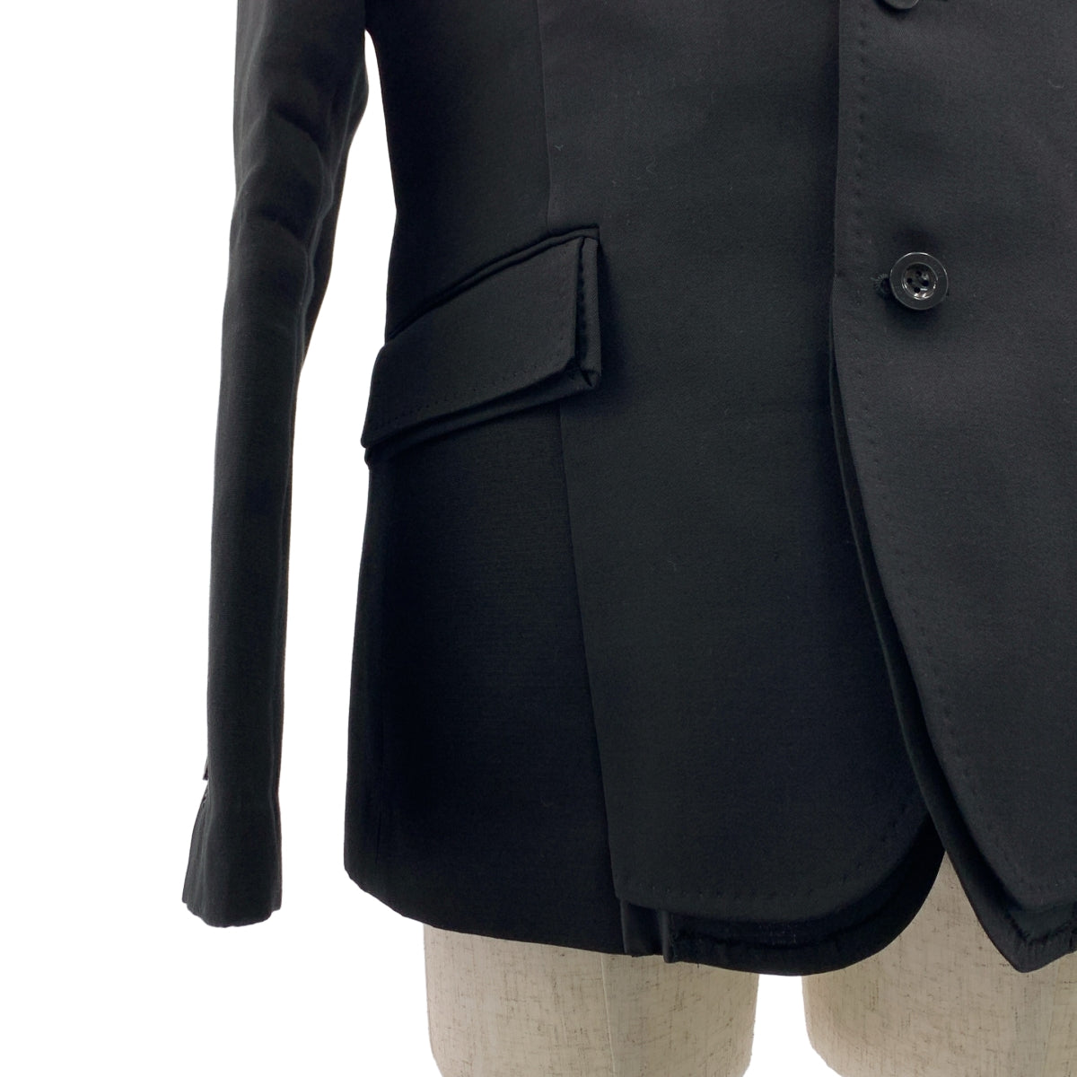 sacai / 사카이 | 2025AW | Doeskin x Double-Faced Silk Cotton Jacket 더블 페이스 실크 코튼 재킷 | 1 | 남성