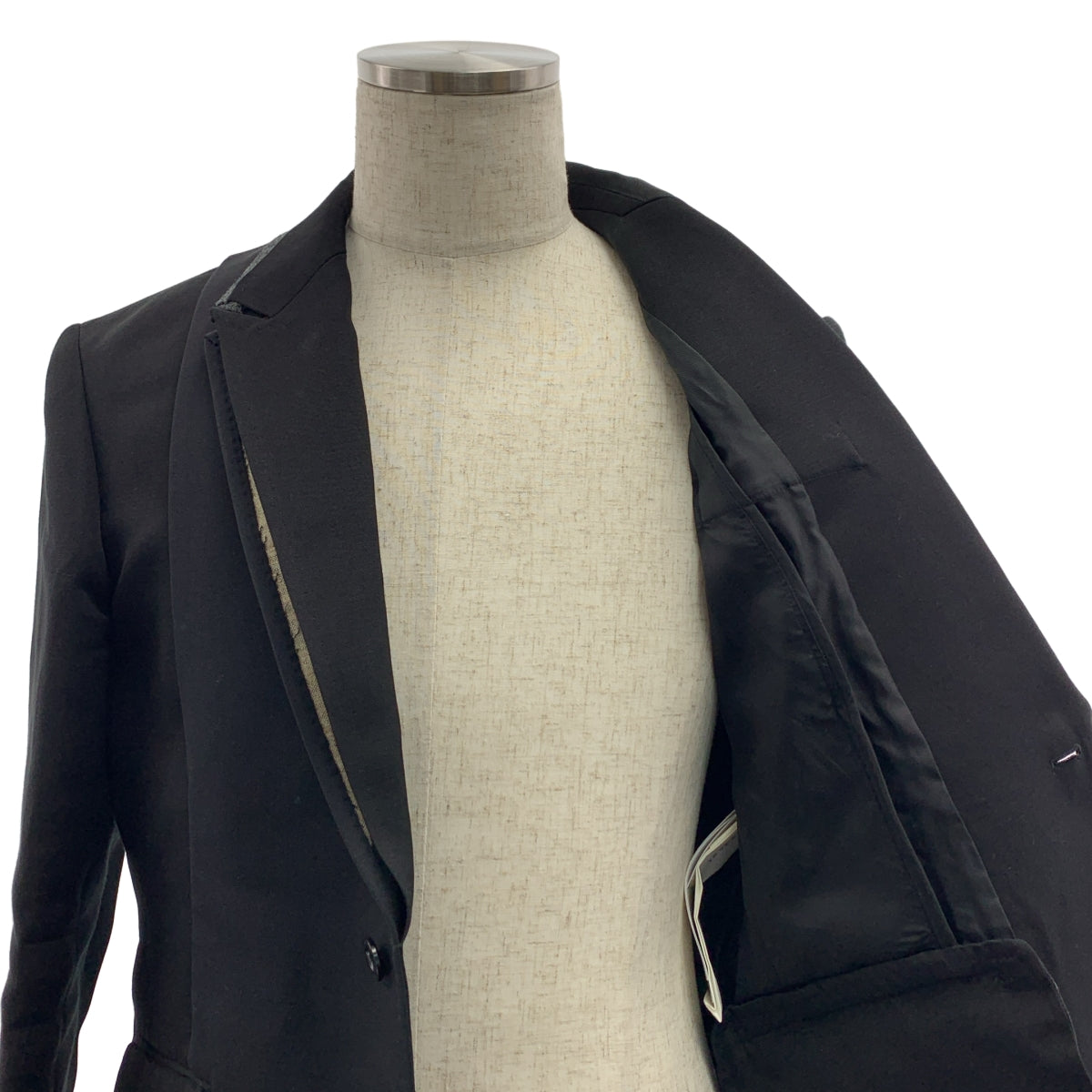 sacai / 사카이 | 2025AW | Doeskin x Double-Faced Silk Cotton Jacket 더블 페이스 실크 코튼 재킷 | 1 | 남성