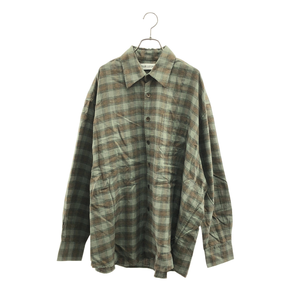 OUR LEGACY / アワーレガシー | BORROWED SHIRT フランネル チェック シャツ | 48 | メンズ