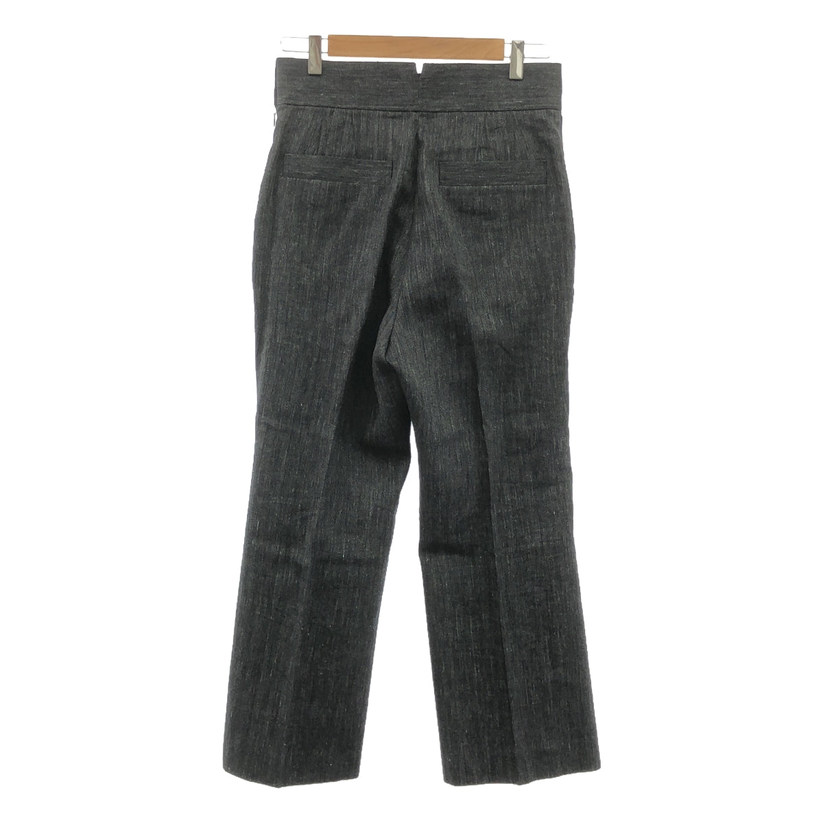 Chaos | Wool linen herringbone twill pants | 38 | Women's