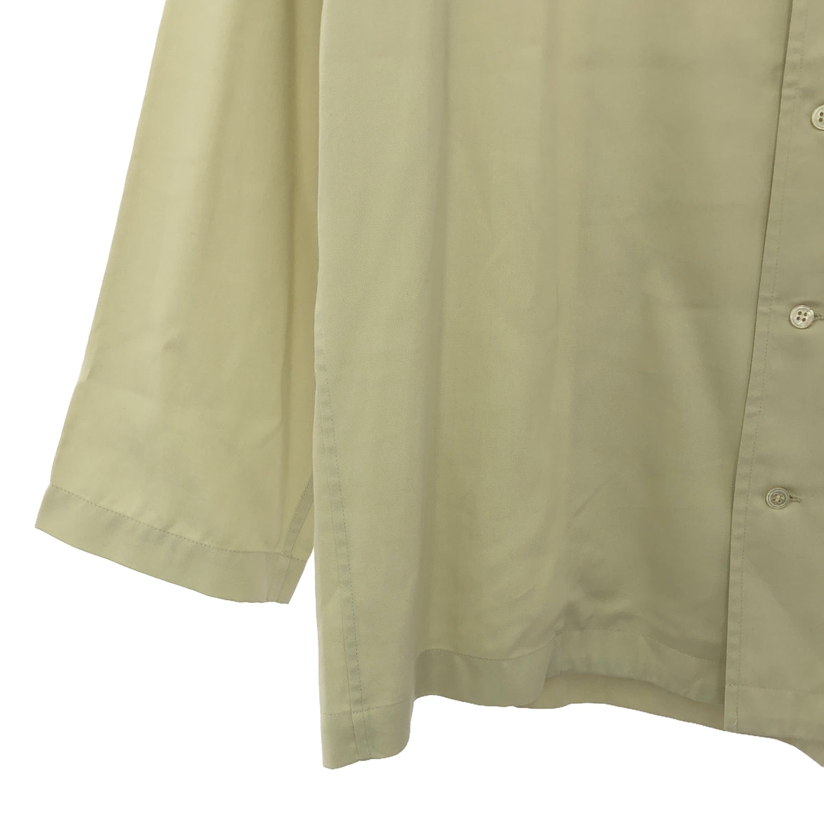 尼科爾森工作室 | PENN 萊賽爾貼袋開領襯衫 | L |水 / 淺灰色 |男士