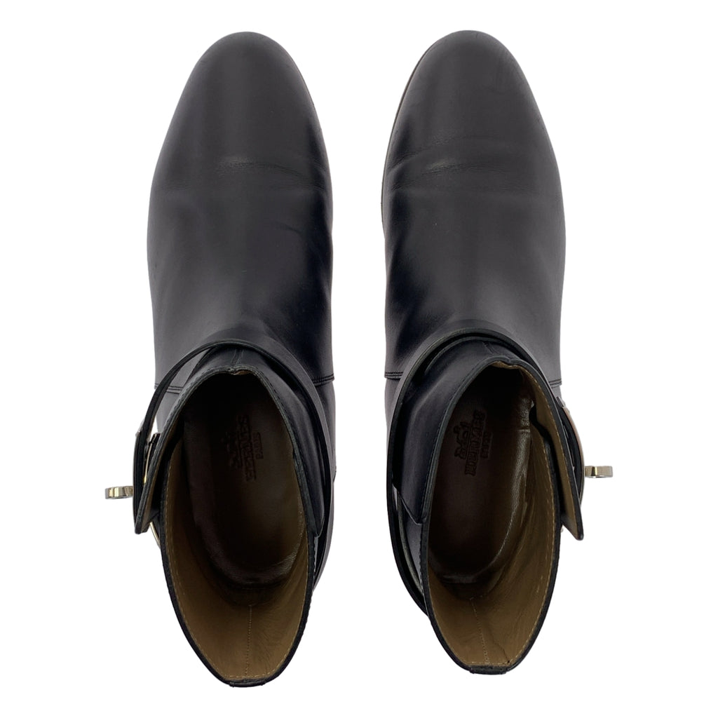 HERMES / 헤르메스 | NEO 네오 / 켈리 가죽 짧은 부츠 | 38 |