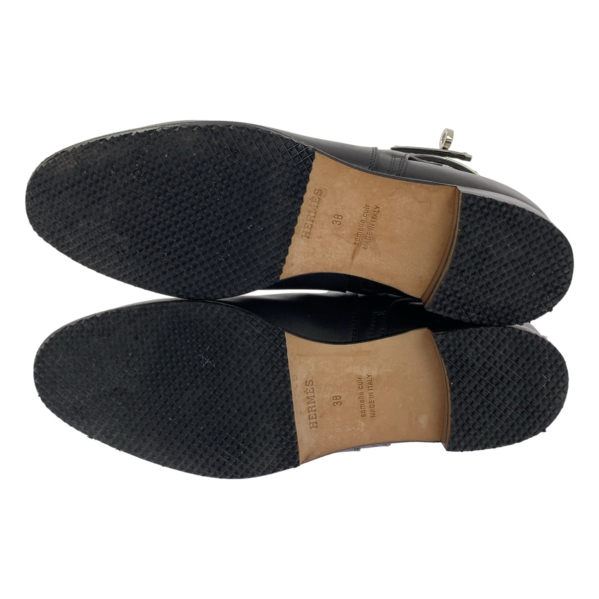 HERMES / 헤르메스 | NEO 네오 / 켈리 가죽 짧은 부츠 | 38 |