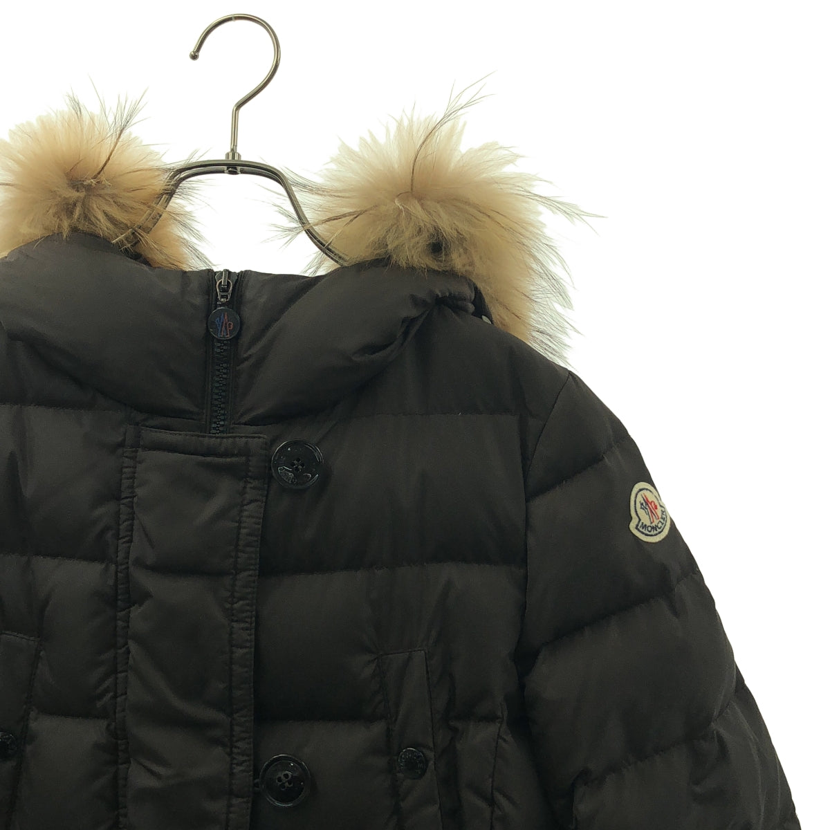 MONCLER 盟可睞 | GENEVRIER 可拆卸毛領連帽拉鍊羽絨外套 | 1 | 女款