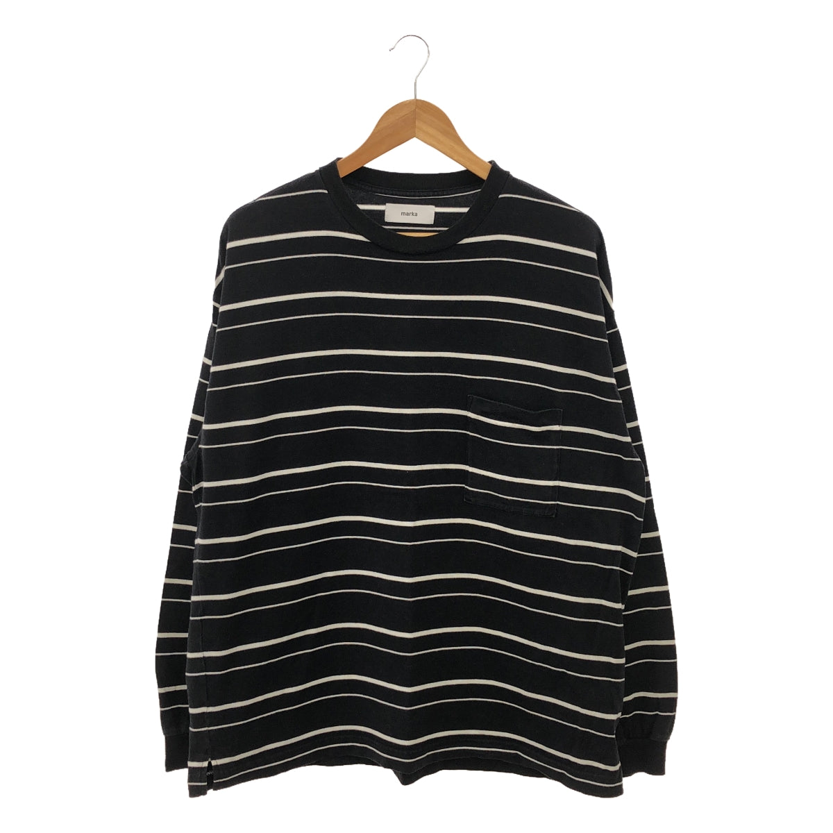 marka / マーカ | 2021AW | BORDER TEE L/S コットン天竺