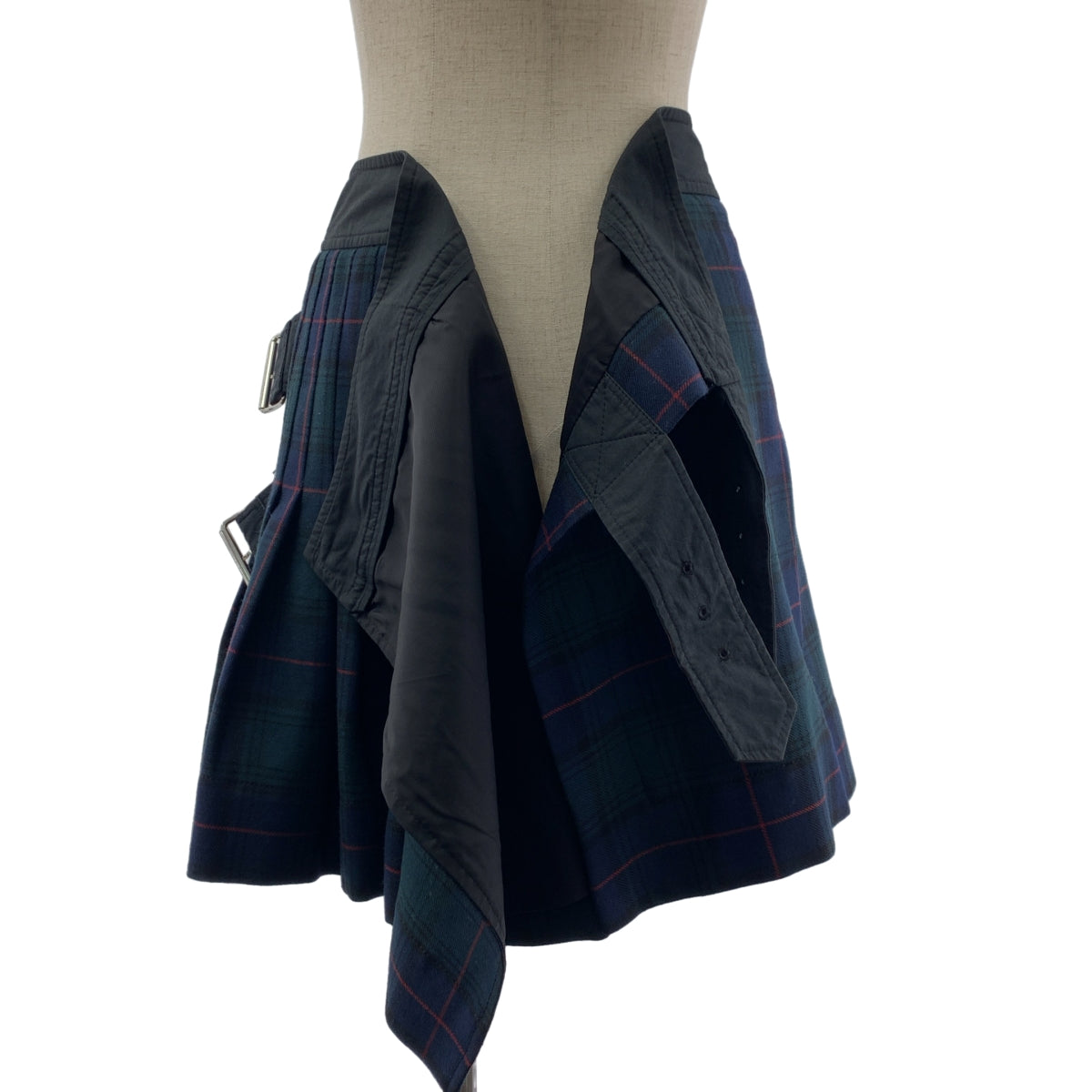 VIVIENNE WESTWOOD RED LABEL | 格紋褶皺裹身裙 | 尺寸 2 | 女款