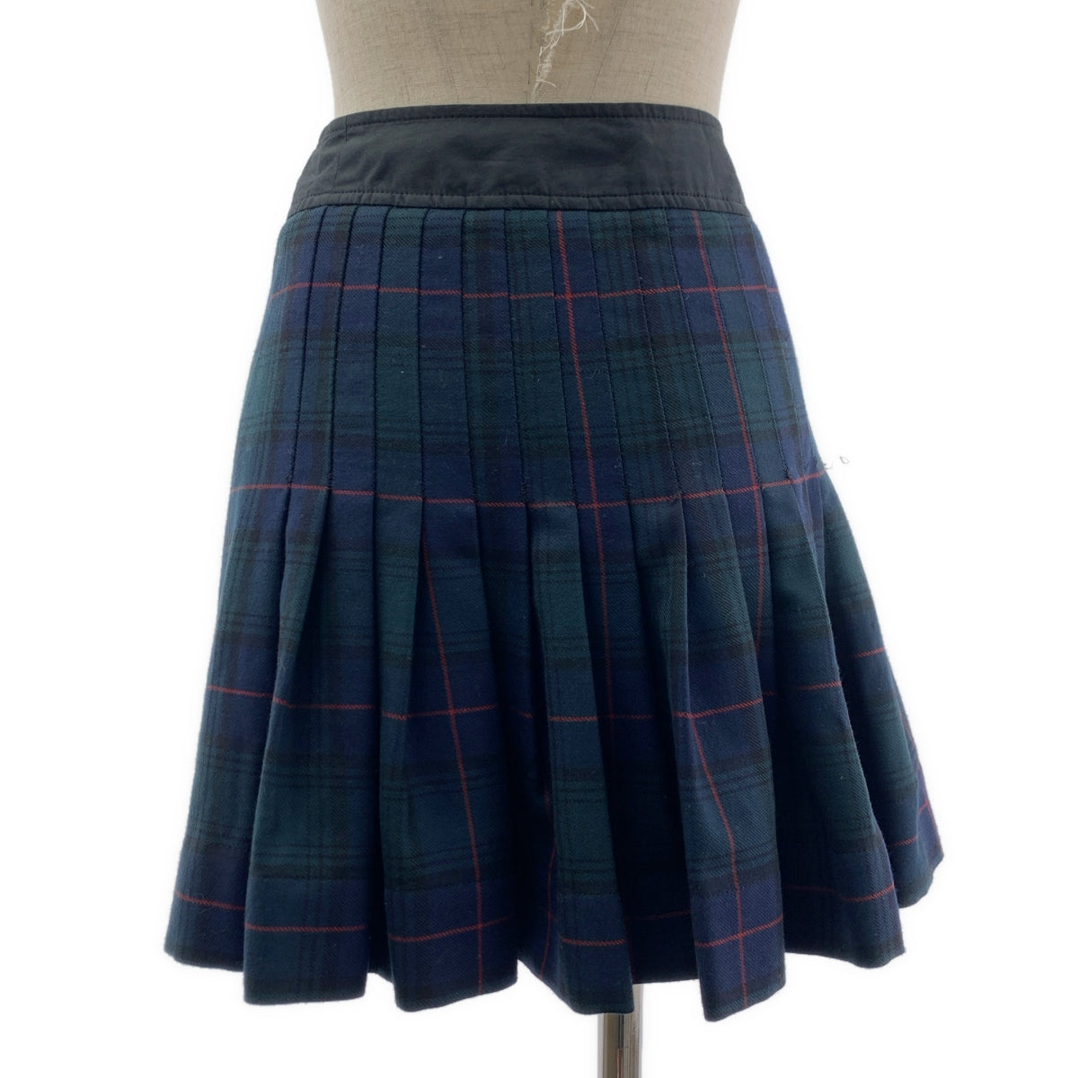 VIVIENNE WESTWOOD RED LABEL | 格紋褶皺裹身裙 | 尺寸 2 | 女款