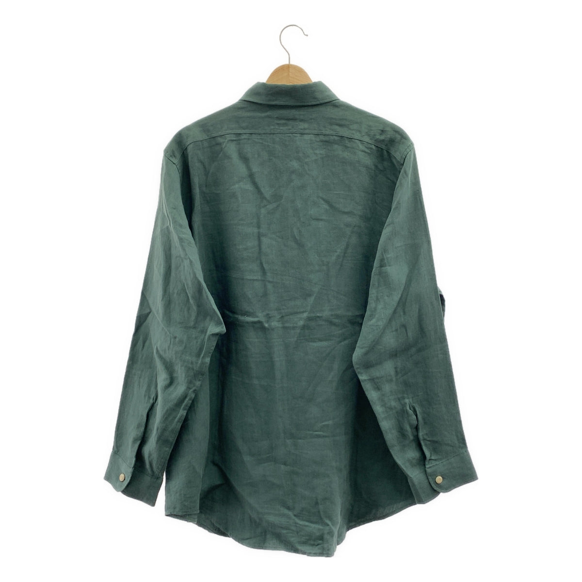 MADISON BLUE / 매디슨 블루 | HAMPTON LINEN SHIRT / 햄프턴 린넨 오버 셔츠 블라우스 | 02(M) |