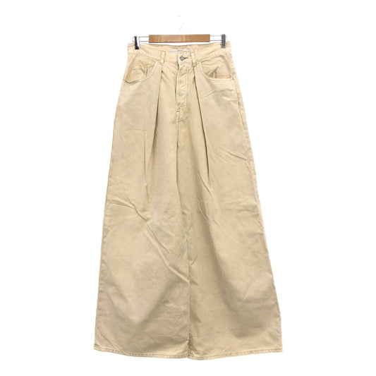 Framework | 2024SS | Chemical wash wide pants | 40 | Beige | Women's