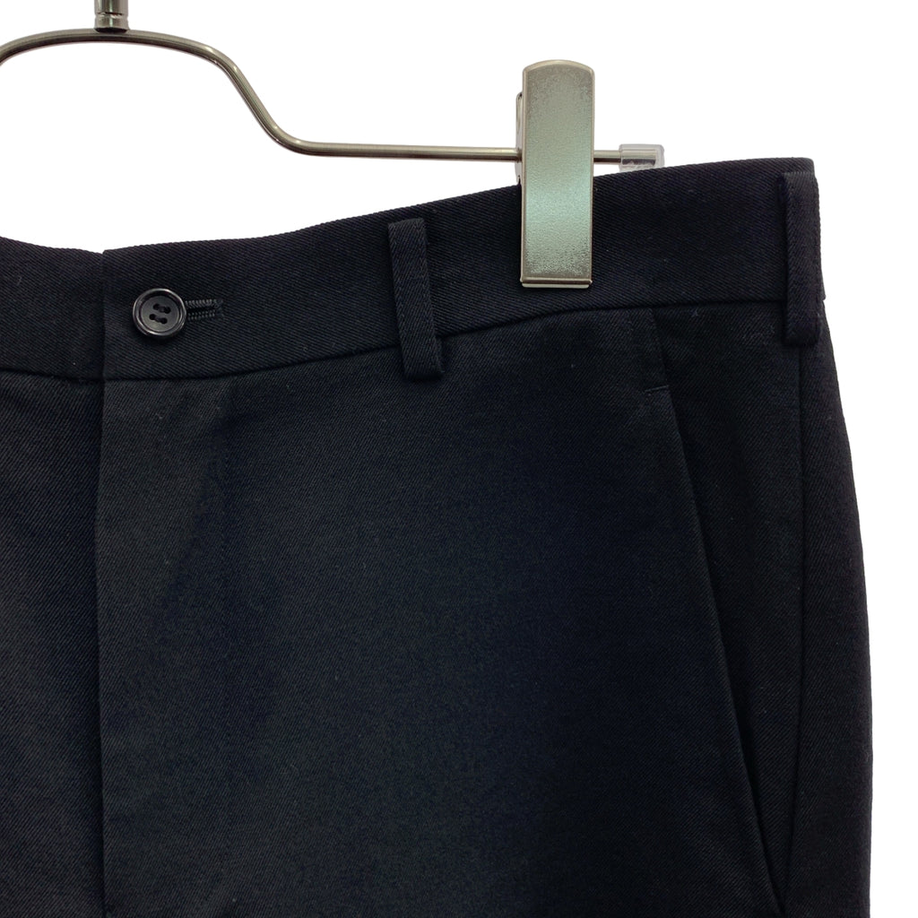 BLACK COMME des GARCONS / ブラックコムデギャルソン | 2023AW | カットアウト アジャスター ワイド ショートパンツ ショーツ | S | メンズ