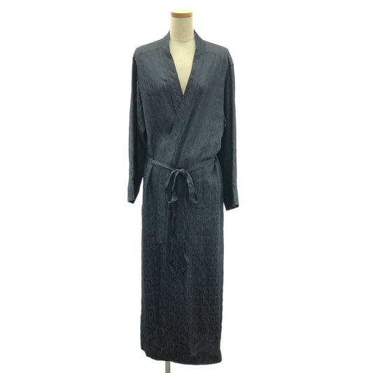 JANE SMITH / ジェーンスミス | JACQUARD KIMONO COAT / ジャガード キモノ コート | 36 | レディース