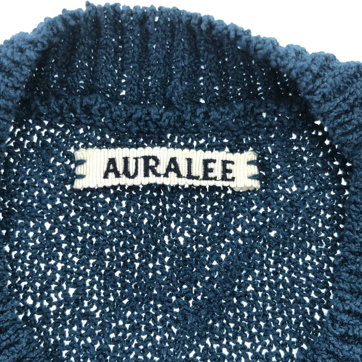 AURALEE / オーラリー | CORKSCREW YARN KNIT BIG P/O ローゲージ サマーニット プルオーバー | 0 | レディース