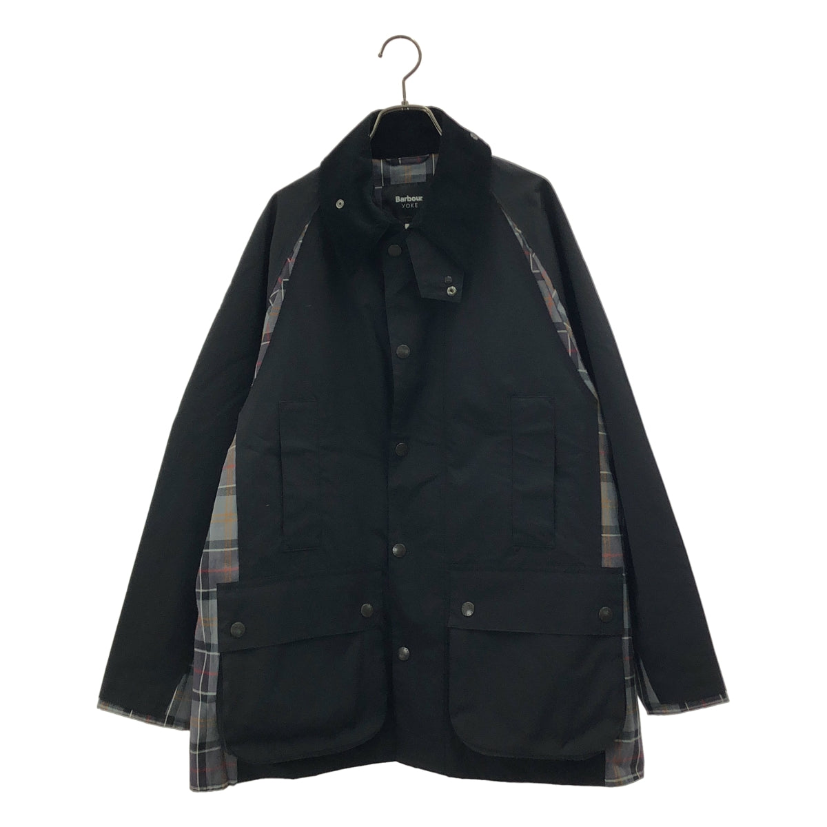 Barbour / バブアー | 2023SS | ×YOKE / ×JOURNAL STANDARD / BROKEN BEAUFORT ナイロンジャケット | 2 | ブラック | メンズ
