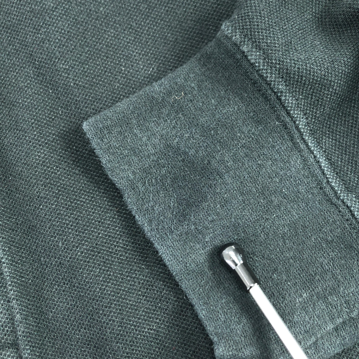 LACOSTE / ラコステ | REGULAR FIT 比翼フロント ロングスリーブ ポロシャツ | S | ブラック | メンズ