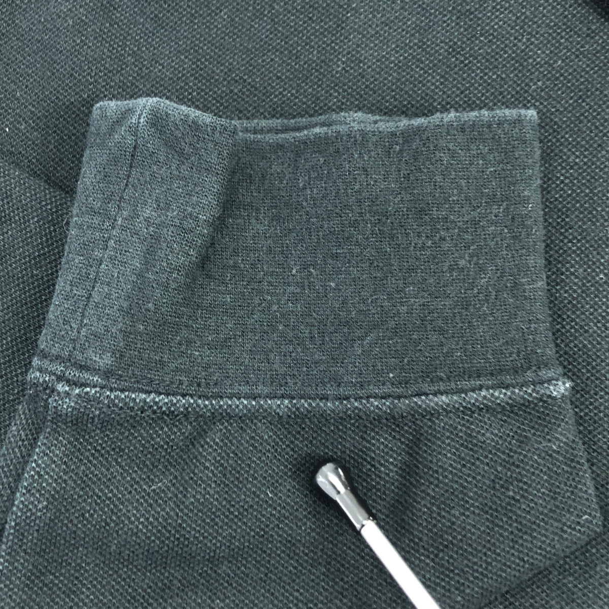 LACOSTE / ラコステ | REGULAR FIT 比翼フロント ロングスリーブ ポロシャツ | S | ブラック | メンズ