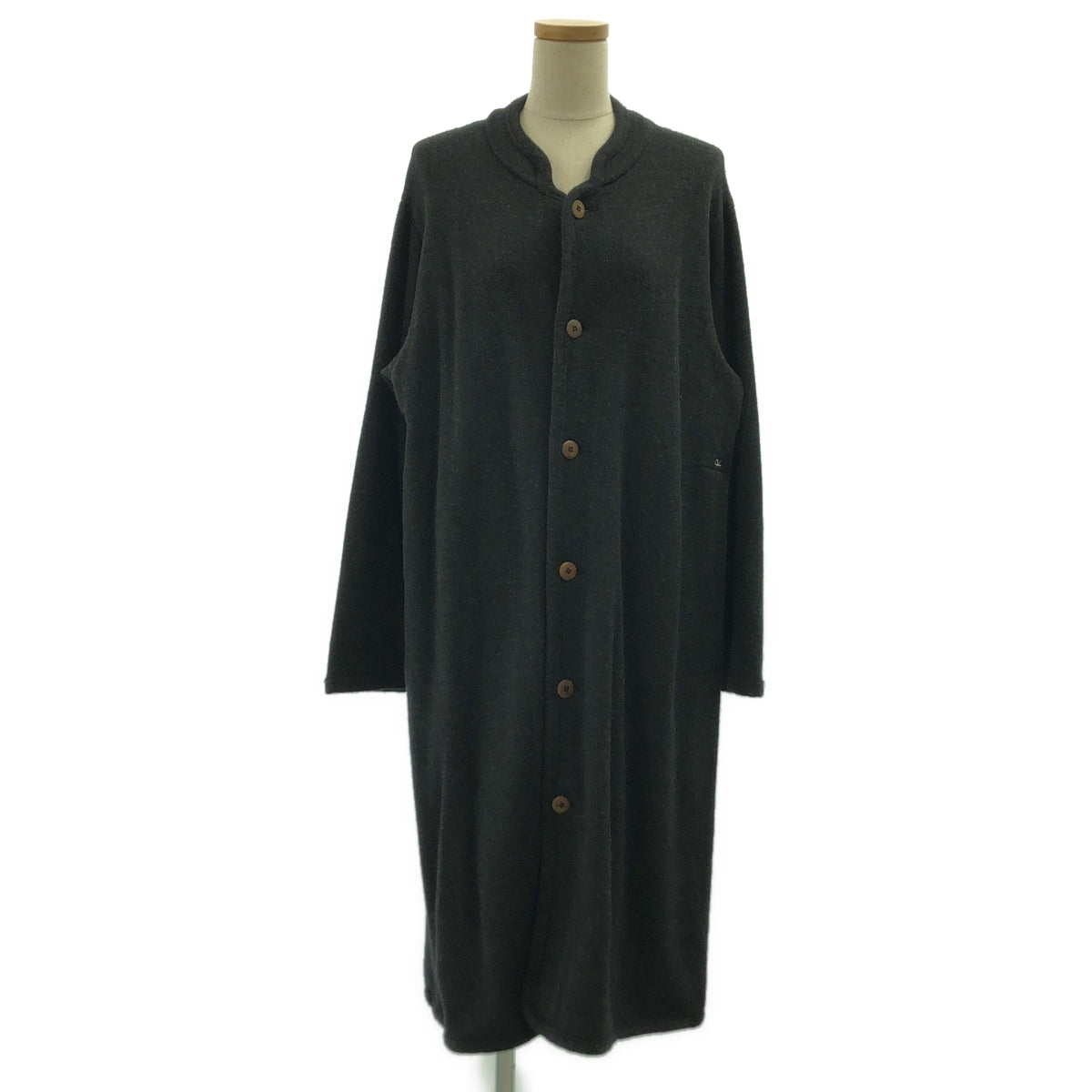 45r / フォーティファイブアール | フロート縮絨のニットコート | 2 | ブラック | レディース