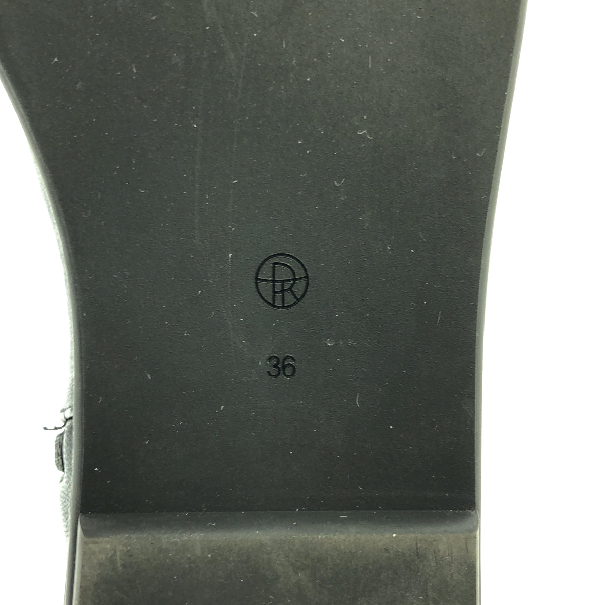 【成色極佳】THE ROW CANAL BOOTIE 納帕皮側拉鍊短靴 | 36碼 | 黑色 | 女款