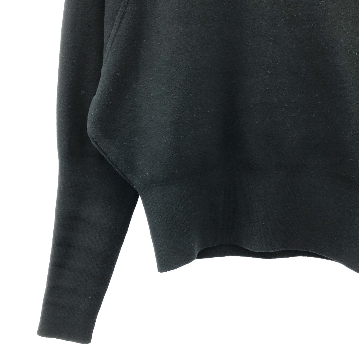 CABaN / Cavan | Cotton cashmere long sleeve knit | F | Black | Women's