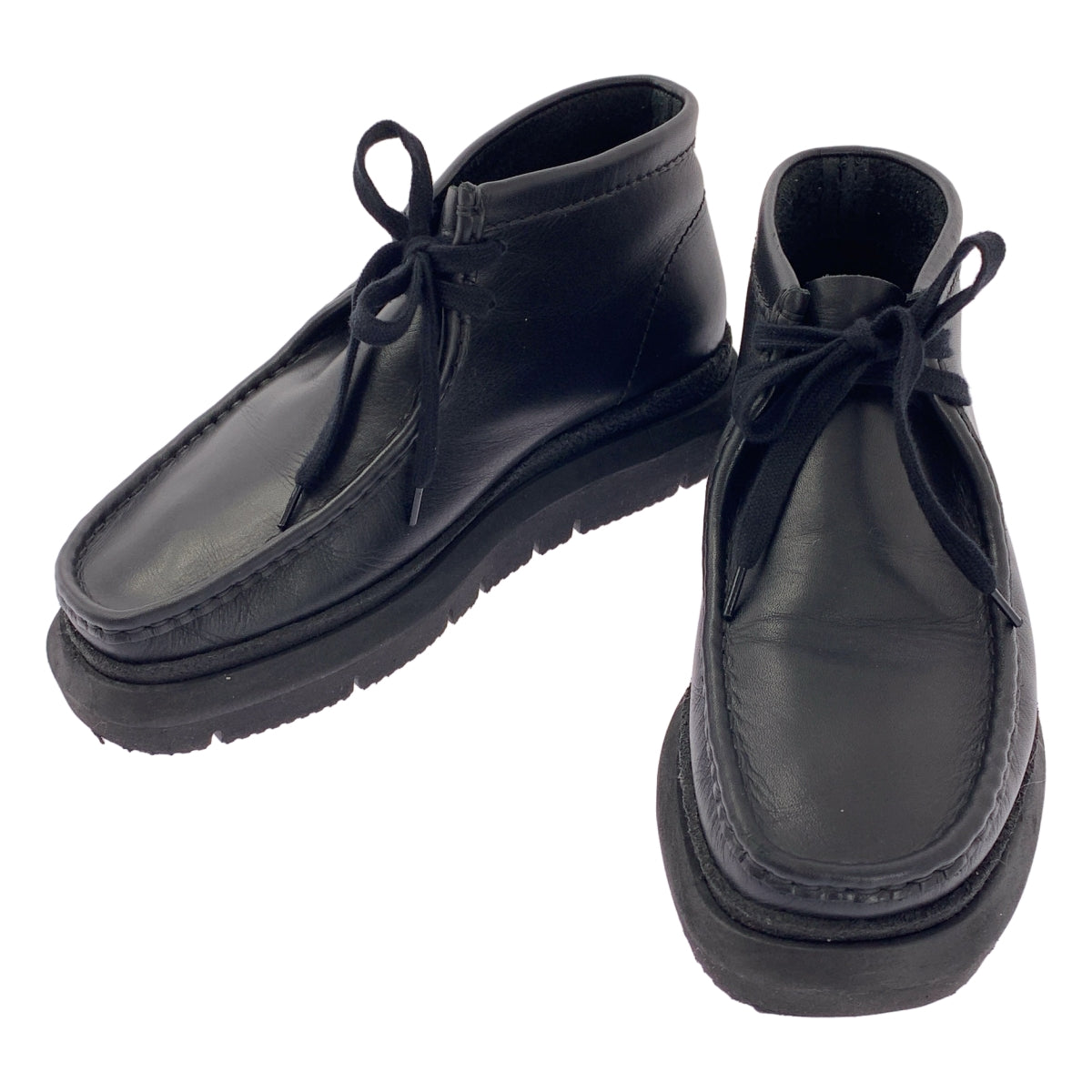 sacai / 사카이 | 2023SS | × CLARKS / 가죽 왈라비 신발 | 40 | 남성