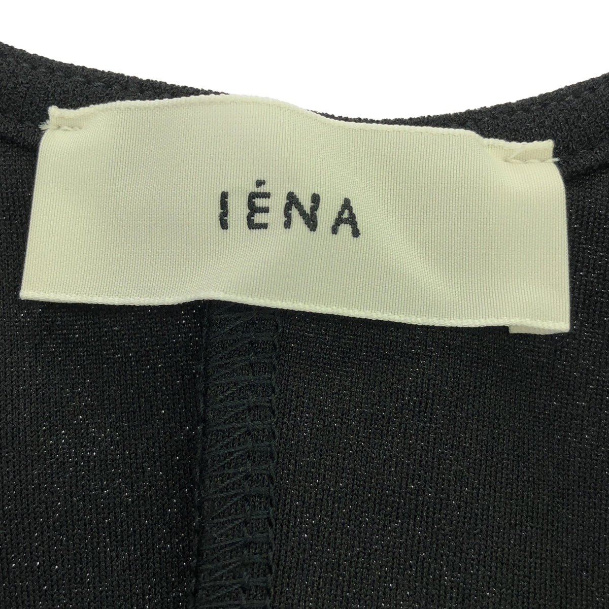 IENA / イエナ | 2024SS | CARREMANジョーゼットプルオーバー | F | ブラック | レディース