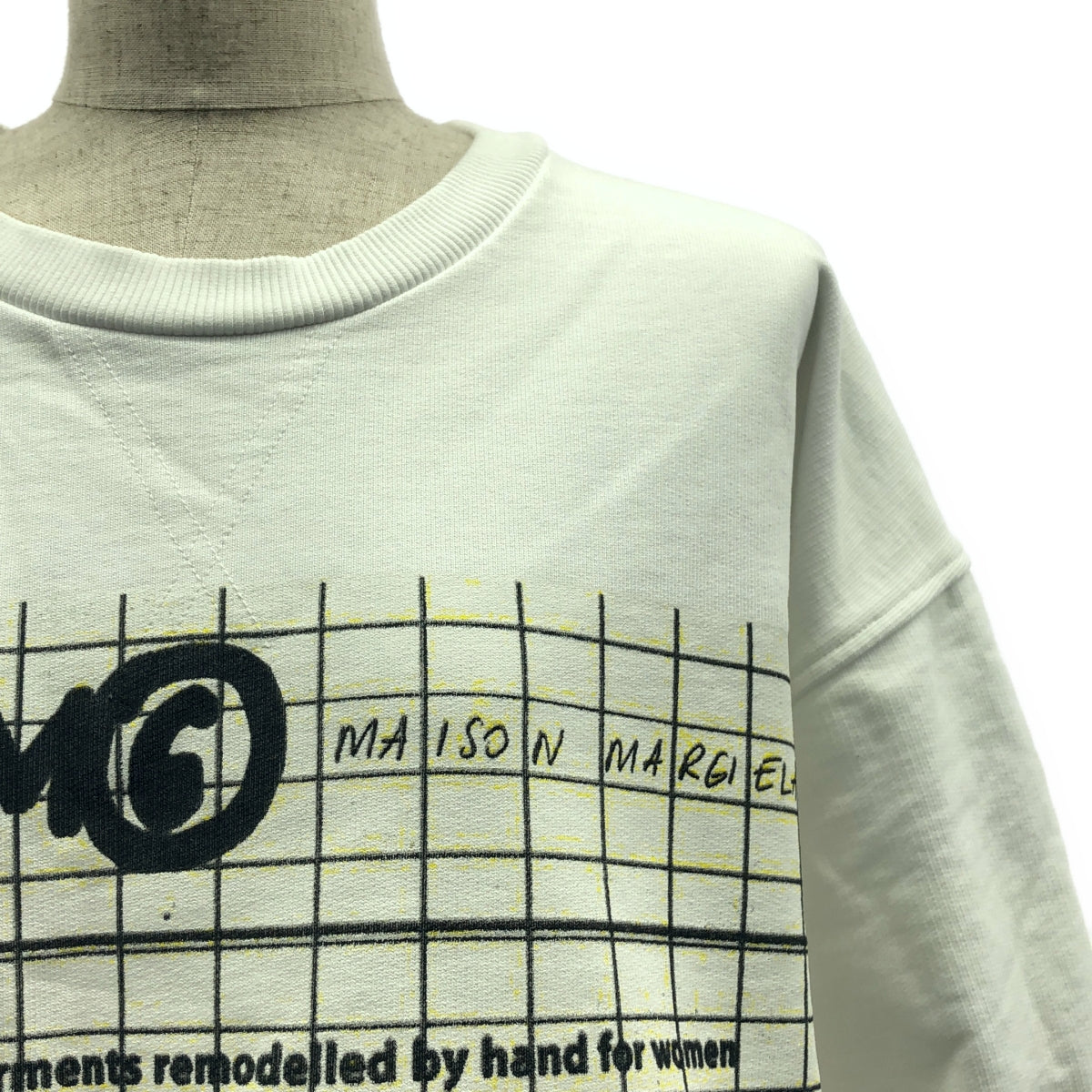 MM6 Maison Margiela / エムエムシックスメゾンマルジェラ | 2022SS | スリットスリーブ オーバー スウェット ワンピース | S | レディース