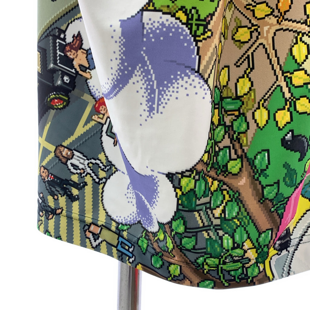 COMME des GARCONS / コムデギャルソン | 2018SS | ポリエステル 総柄 プリント カットソー ワンピース | M | レディース