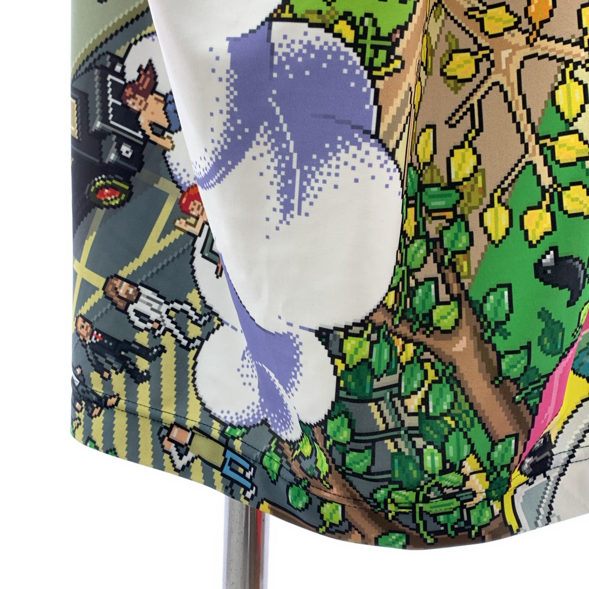 COMME des GARCONS / コムデギャルソン | 2018SS | ポリエステル 総柄 プリント カットソー ワンピース | M | レディース