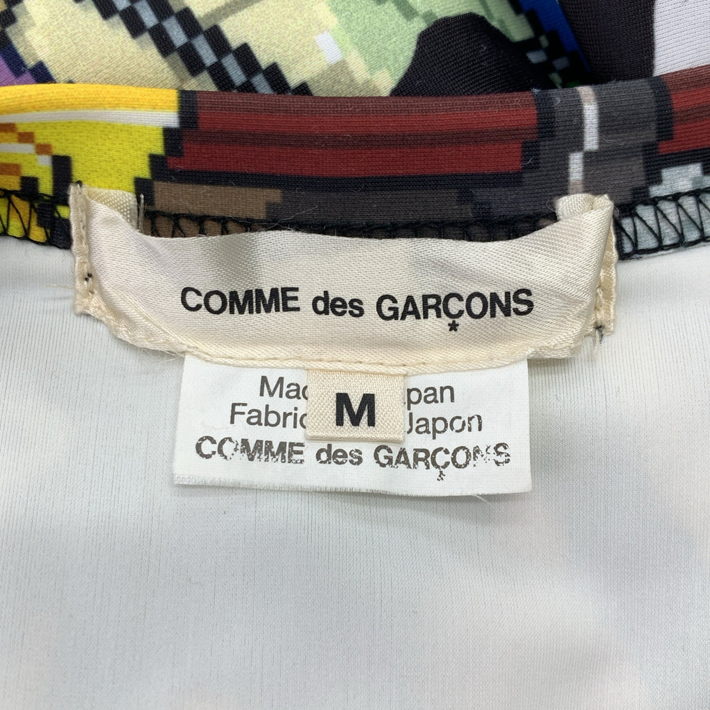 COMME des GARCONS / コムデギャルソン | 2018SS | ポリエステル 総柄 プリント カットソー ワンピース | M | レディース