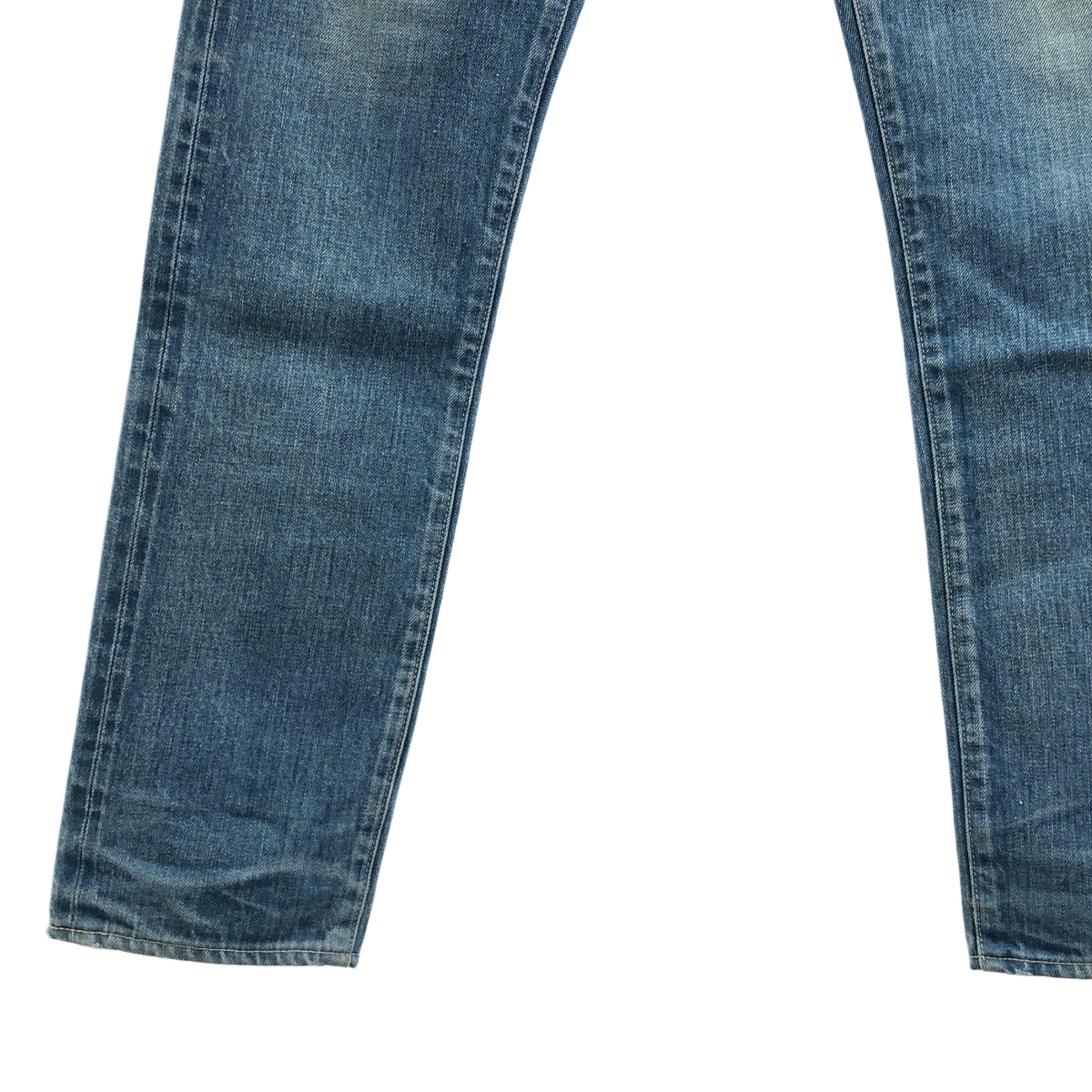 KURO / クロ | AULICK / ダメージ加工 セルビッチ デニムパンツ | 31 | インディゴ | メンズ