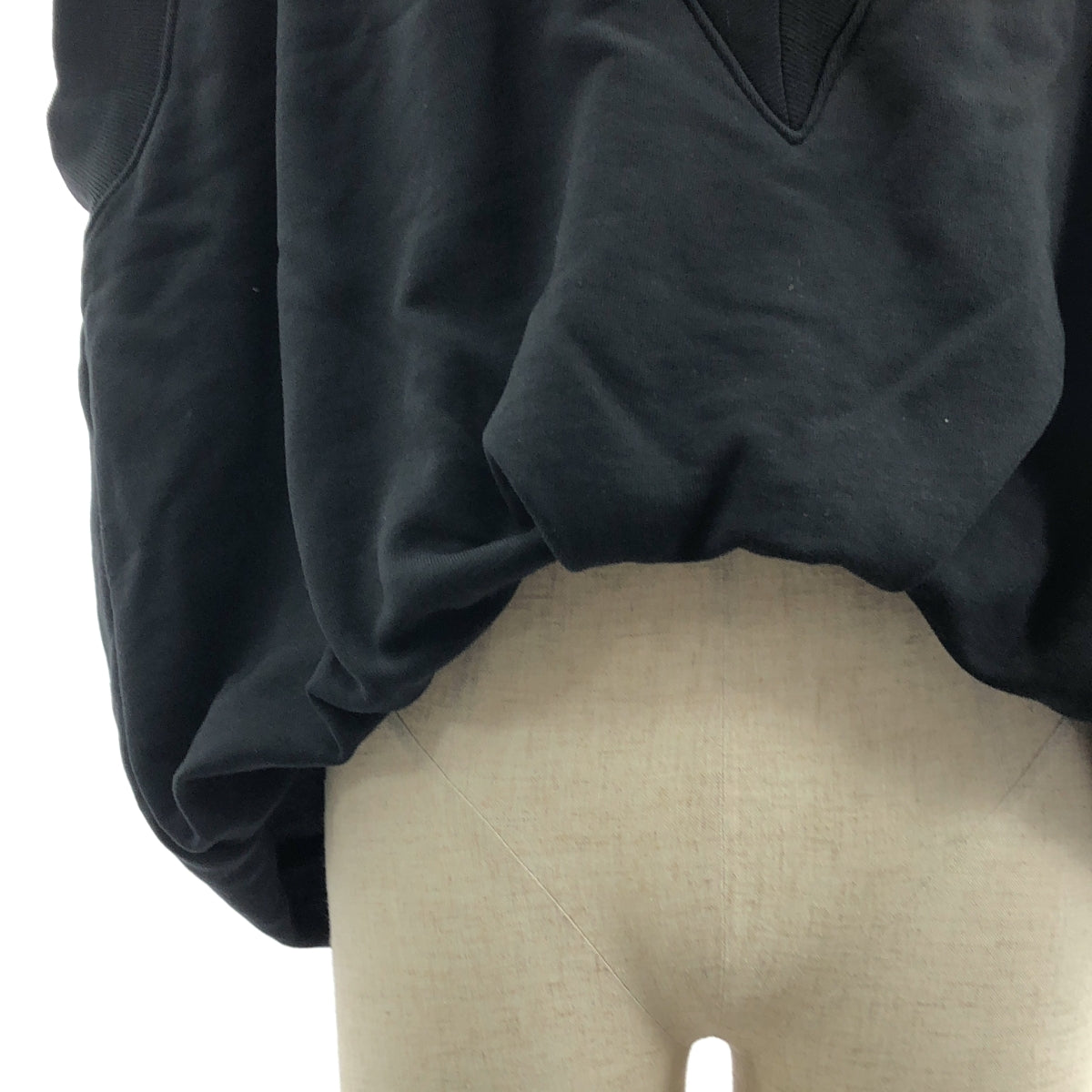 DRIES VAN NOTEN | 2025SS | HANN 1610 WKSWEATER V領無袖衛衣 | XS | 黑色 | 女款