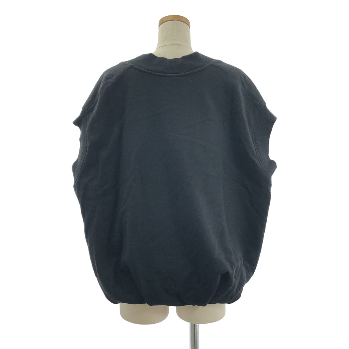 DRIES VAN NOTEN | 2025SS | HANN 1610 WKSWEATER V領無袖衛衣 | XS | 黑色 | 女款