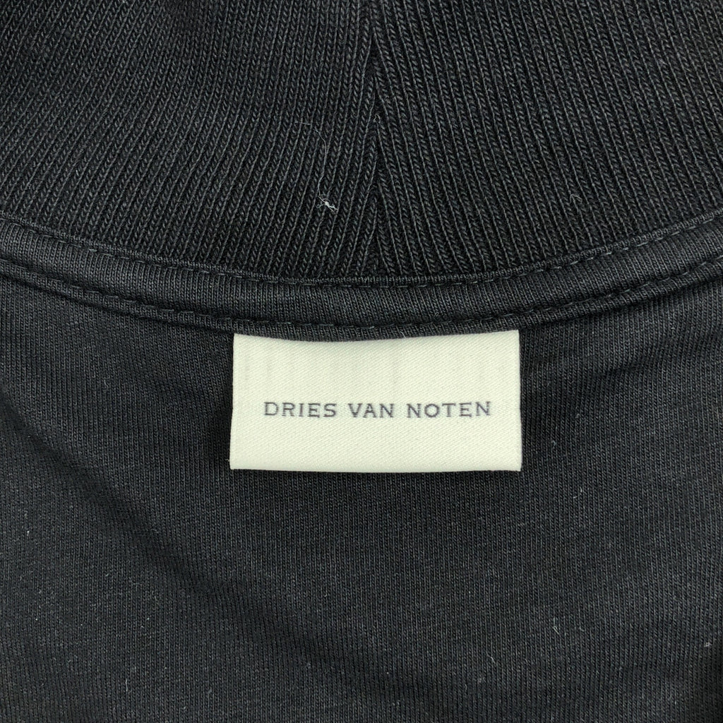 DRIES VAN NOTEN | 2025SS | HANN 1610 WKSWEATER V領無袖衛衣 | XS | 黑色 | 女款
