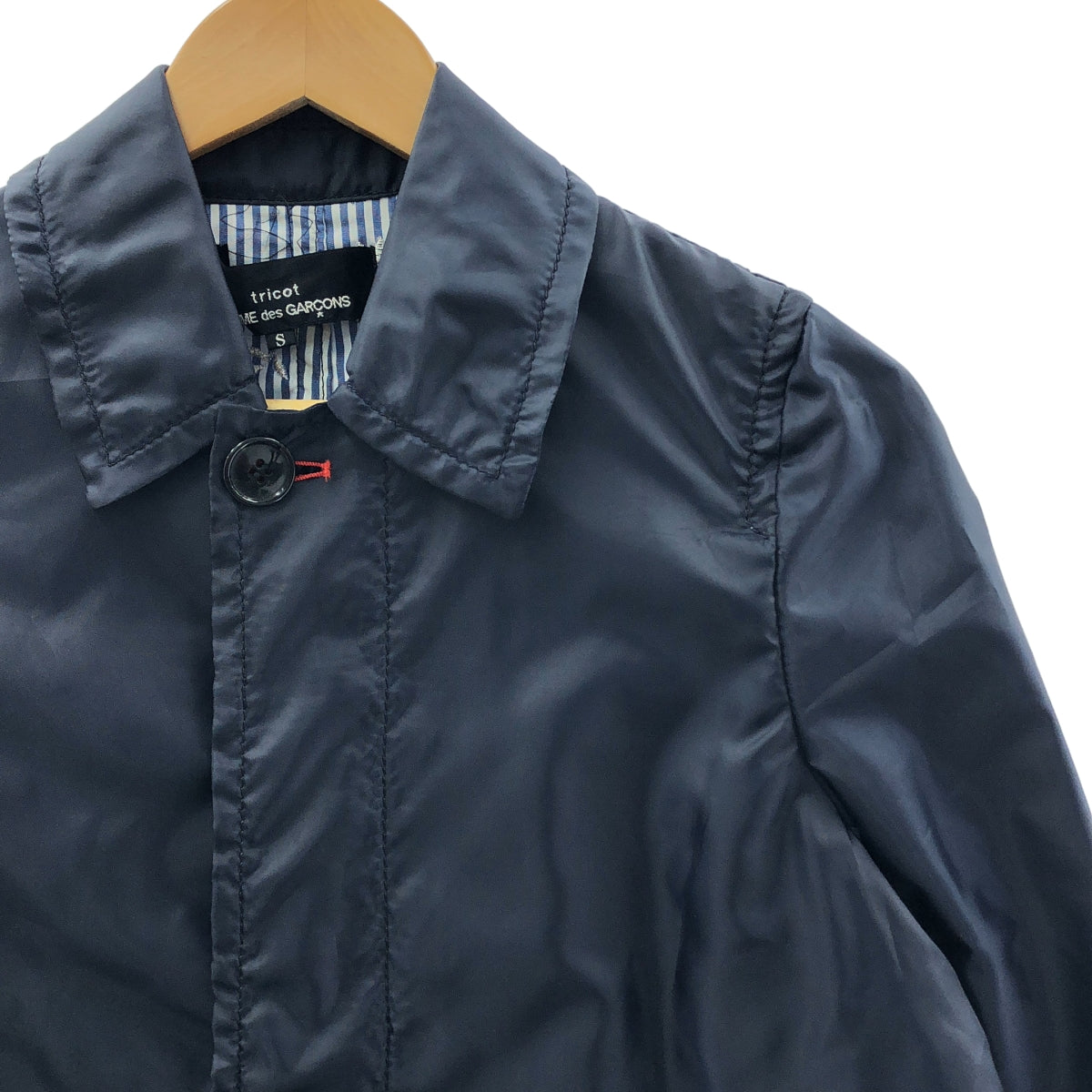 tricot COMME des GARCONS / トリココムデギャルソン | 2012SS | ポリエステル ステンカラー コート | S | レディース