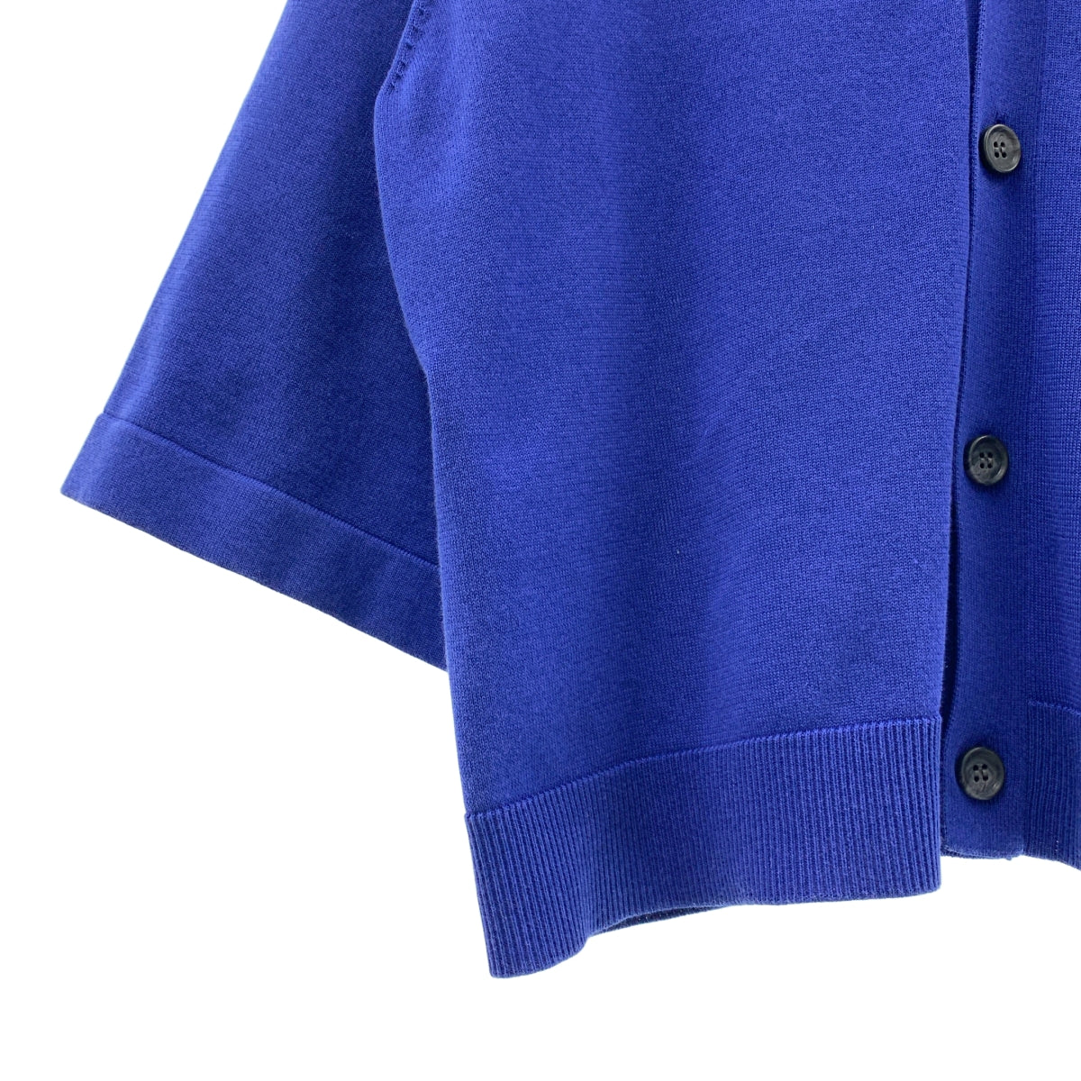 ZUCCa / ズッカ | Vネック ニット カーディガン | M | ブルー | レディース