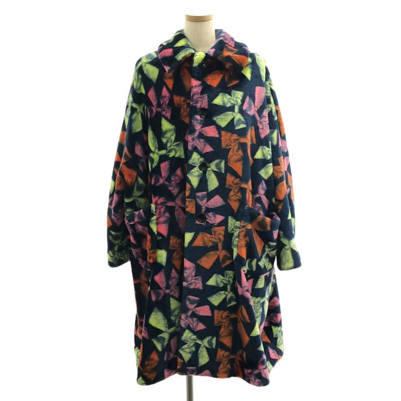 COMME des GARCONS / コムデギャルソン | 2013AW | ポリエステル ファー オーバーシルエット コート / 総裏地 | S | レディース