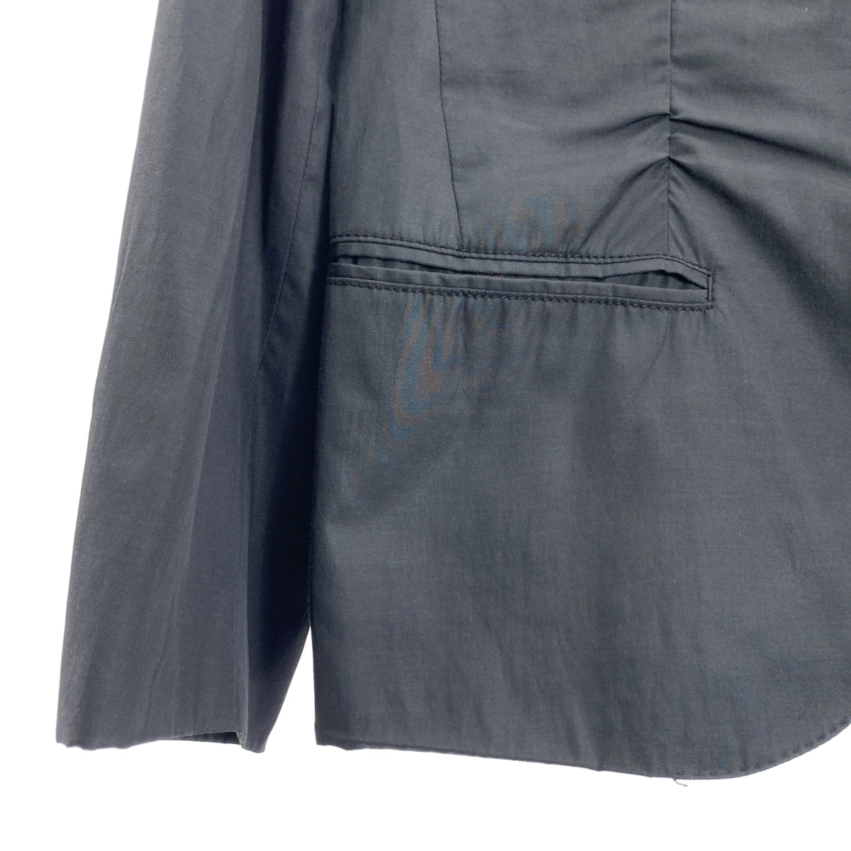 LANVIN / 람방 | 큐플러 테일러드 재킷 | 44 | 차콜 | 남성