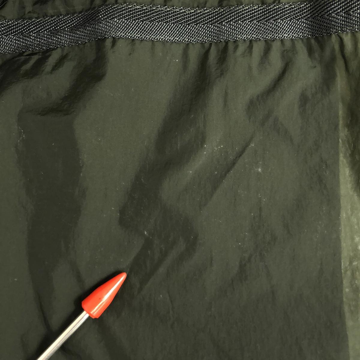 [狀況良好] JIL SANDER | 2018春夏 |尼龍帶切換超大連帽外套 | 44 |綠色 |男士