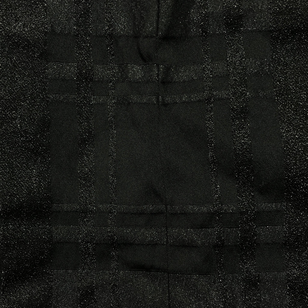 【미품】 COMME des GARCONS COMME des GARCONS / 콤콤 | 2021SS | 폴리 에스테르 제품 가공 리본 장식 노 컬러 오버 재킷 | L | 블랙 | 여성