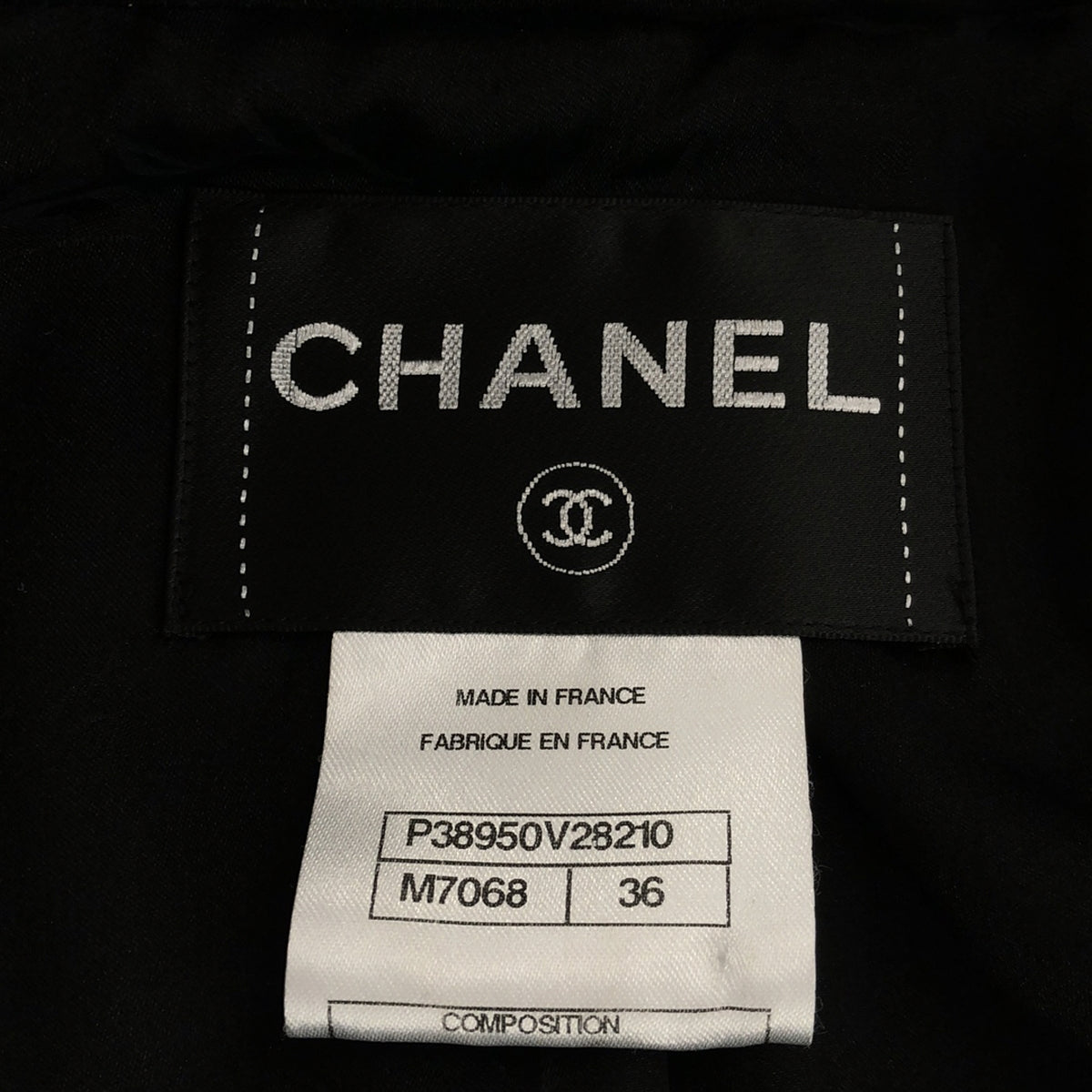 【美品】  CHANEL / シャネル | ウール ヘリンボーン ツイード ラムスキントリミング 裏地シルク ジップアップ コート | 36 | グレー | レディース